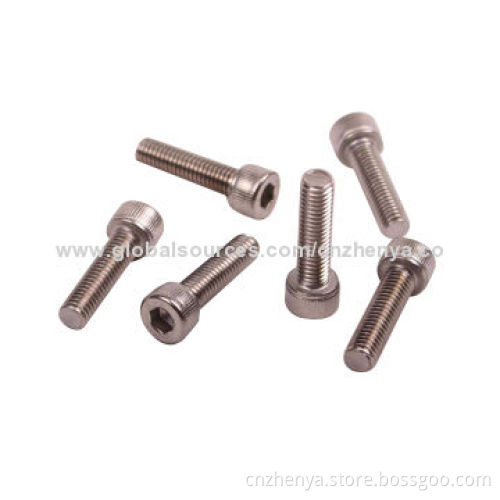 DIN912 Hex Socket Head Cap Bolts, CE Mark, Non-magnetic Surface Treatment